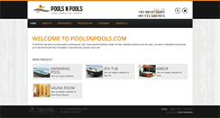 Desktop Screenshot of poolsnpools.com